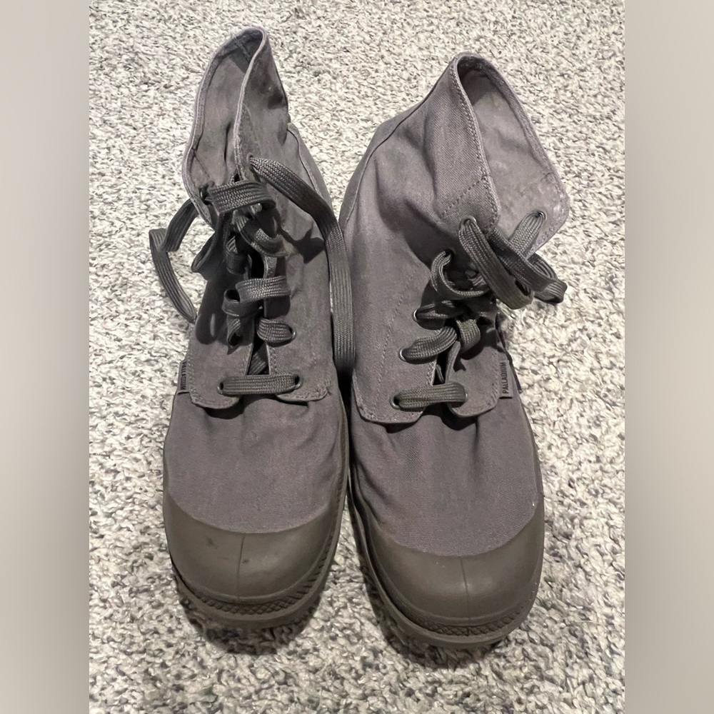 Palladium Grey Unisex Urban Boots